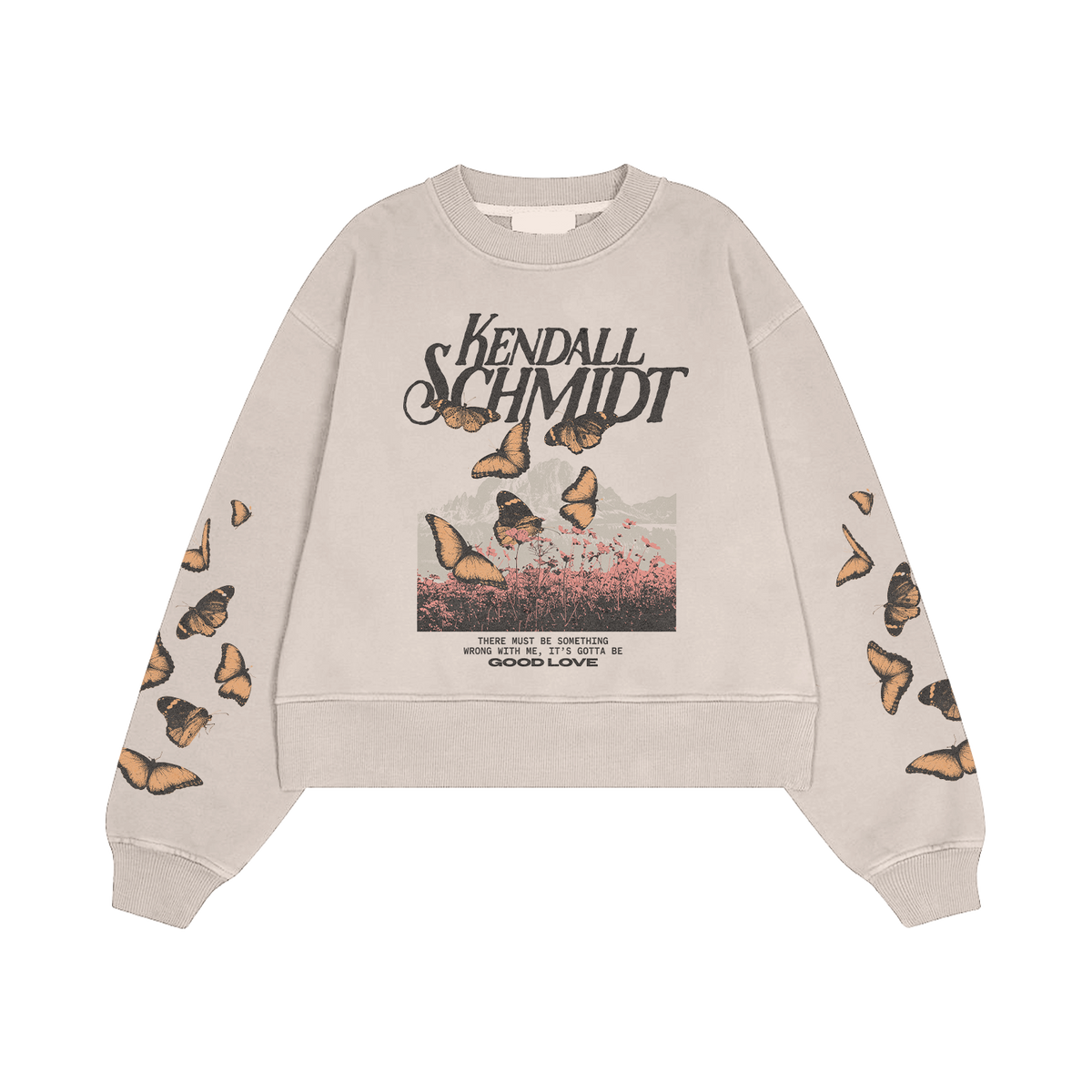 Good Love Butterfly Crewnecks